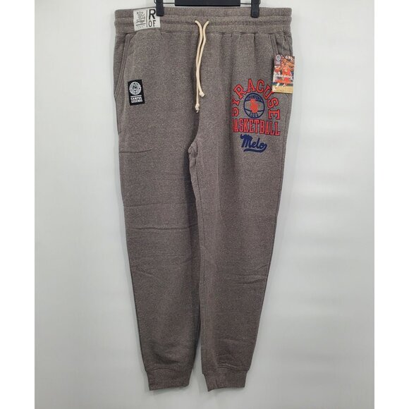 Roots of Fight Melo Syracuse University Grey Sweatpants Jogger Men Size XXL NWT - Picture 1 of 15